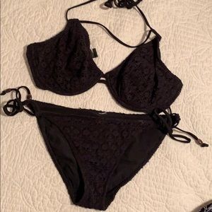 Black 36DDD bikini